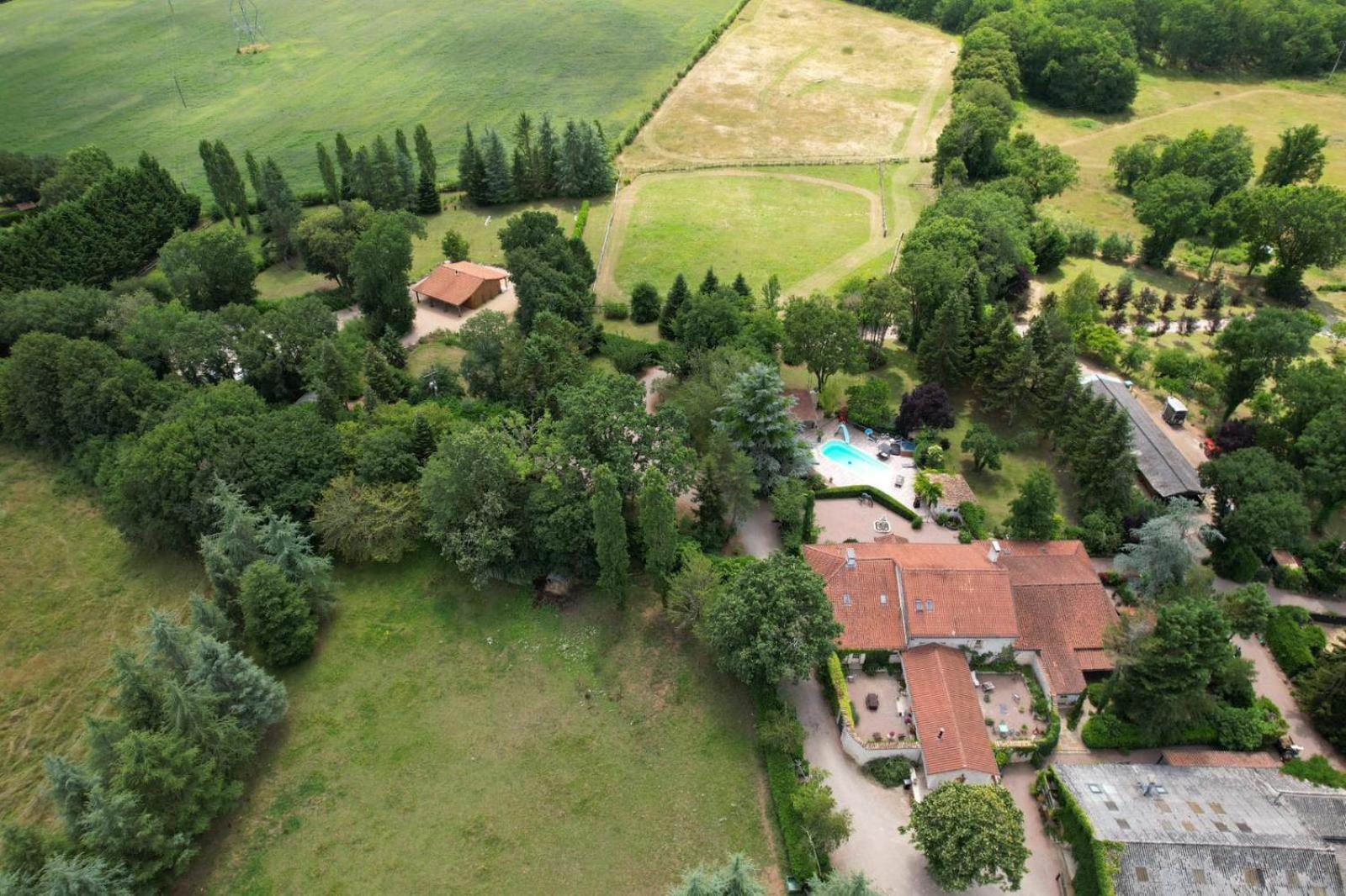 Les Grozilles Bed & Breakfast Feuillade Exterior photo